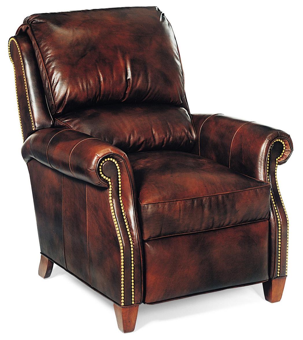 Hancock & Moore Motion Seating Miller Bustle Back Lounger with Nailhead Trim Sprintz Furniture